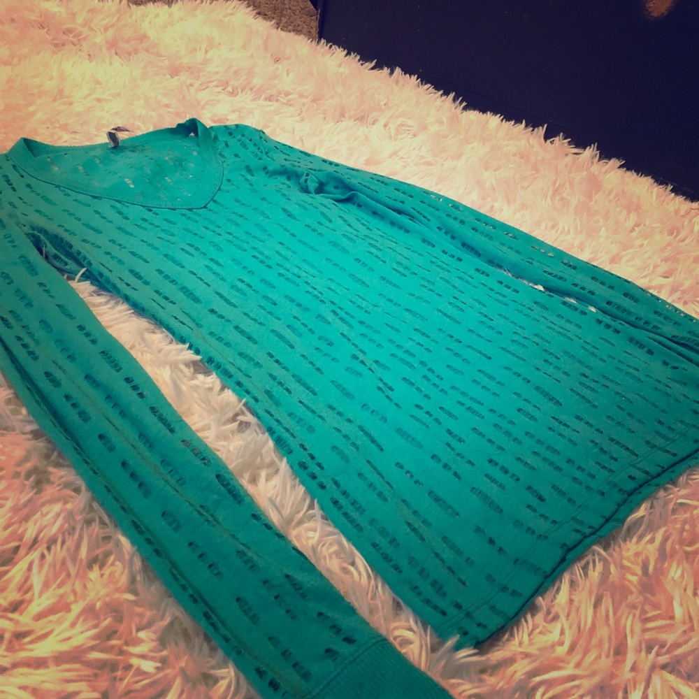 Bke layering shirt blue green